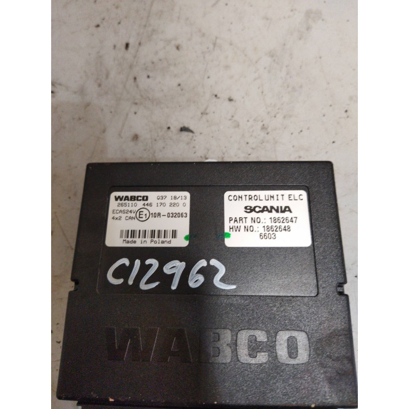 Recambio de modulo electronico para scania serie p/g/r (c-clase) 15.6 diesel referencia OEM IAM 1862647 446170220 CENTRALITA ECA - Blanco 2