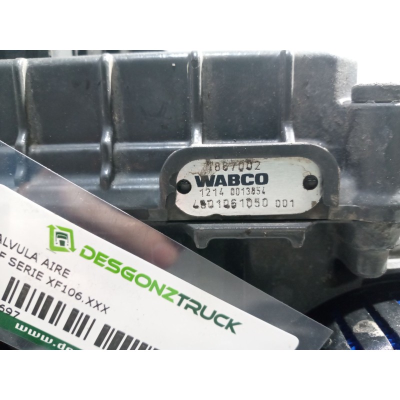 Recambio de valvula aire para daf serie xf106 referencia OEM IAM 1867002 valvula ebs modulador de eje 4801061050 - Blanco 6