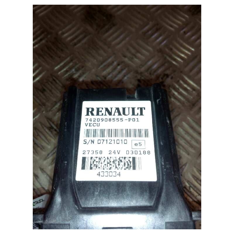 Recambio de modulo electronico para renault premium route 2006 fas 4x2 larga distancia referencia OEM IAM 7420908555 07121010 CE - Rojo 2