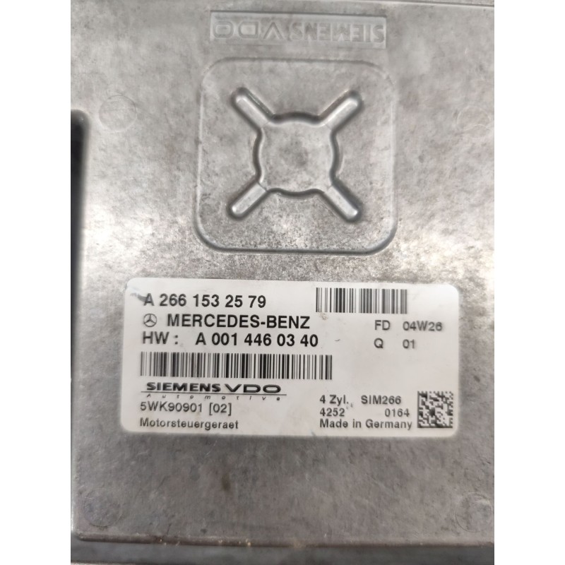 Recambio de centralita motor uce para mercedes-benz clase a (w169) a 150 (169.031, 169.331) referencia OEM IAM A0014460340 - Azul 2