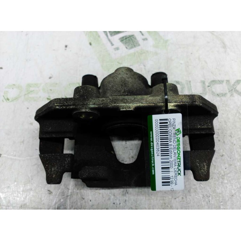 Recambio de pinza freno delantera derecha para opel corsa b edition 2000 referencia OEM IAM 542246 - Azul 3