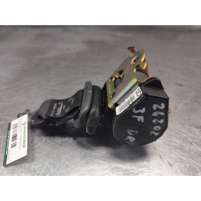 Recambio de cinturon seguridad trasero derecho para renault scenic ii grand confort dynamique referencia OEM IAM 800363793 - Plata 3