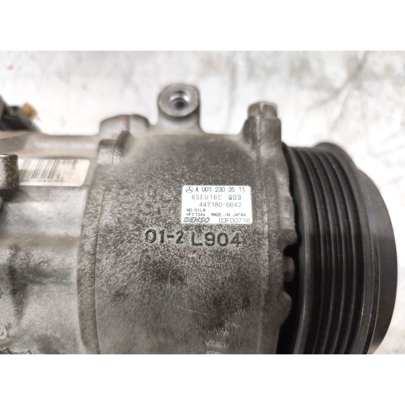 Recambio de compresor aire acondicionado para mercedes-benz clase a (w169) a 150 (169.031, 169.331) referencia OEM IAM A00123035 - Azul 2