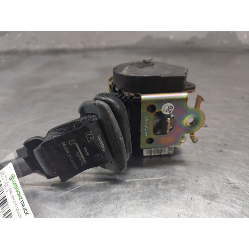 Recambio de cinturon seguridad trasero izquierdo para renault scenic ii grand confort dynamique referencia OEM IAM 8200363792 - Plata 4