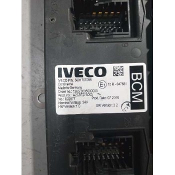 Recambio de modulo electronico para iveco stralis (as) 11.1 diesel referencia OEM IAM 5801707088 SW VERSION:3.2 