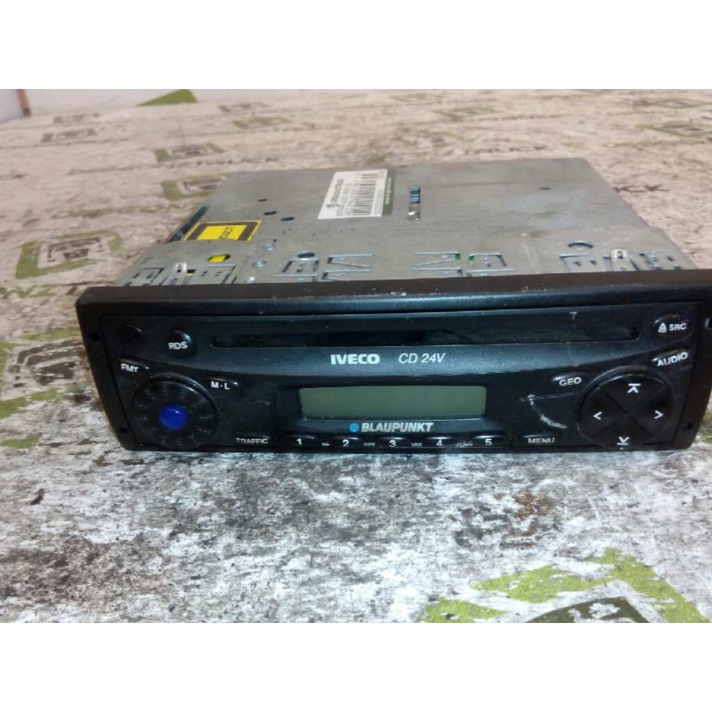 Recambio de sistema audio / radio cd para iveco stralis (ad/at) fsa at t / fp - lt 4x2 larga distancia referencia OEM IAM 504138