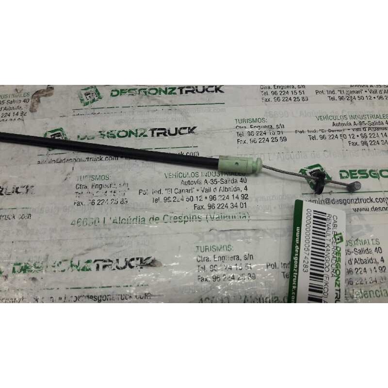 Recambio de cable cerradura delantera para renault kangoo (f/kc0) authentique referencia OEM IAM  TRAS. DCHA. - Blanco 3