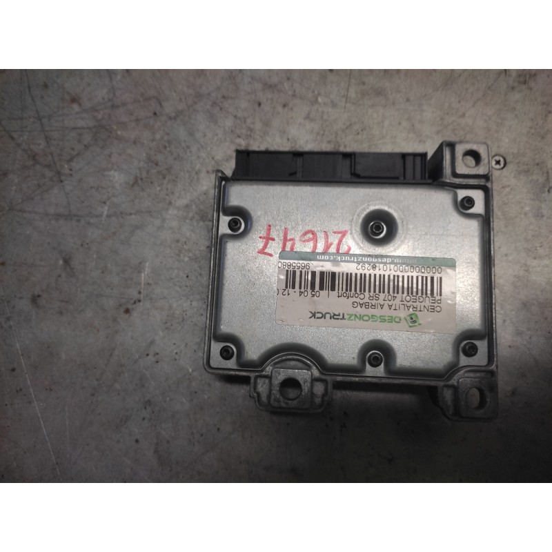 Recambio de centralita airbag para peugeot 407 sr confort referencia OEM IAM 9655880880 603554600 - Azul 3