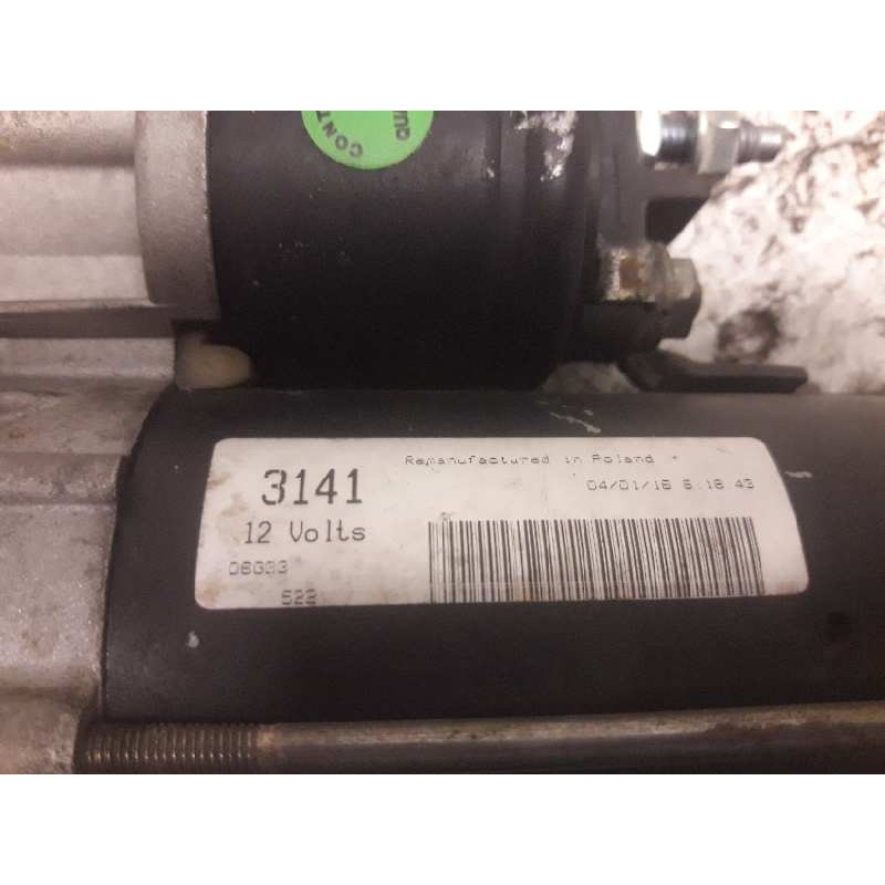 Recambio de motor arranque para opel combo (corsa c) familiar referencia OEM IAM D6G33 3141 - Blanco 2