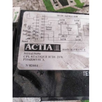 Recambio de modulo electronico para renault midlum referencia OEM IAM 5010415050  