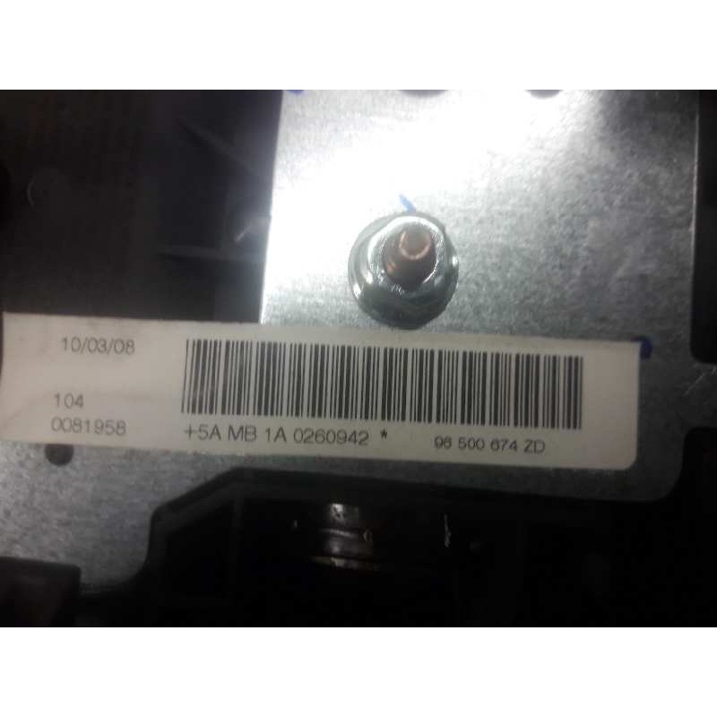 Recambio de airbag delantero izquierdo para peugeot 207 confort referencia OEM IAM 96500674ZD 5AMB1A0260942 - Gris 3