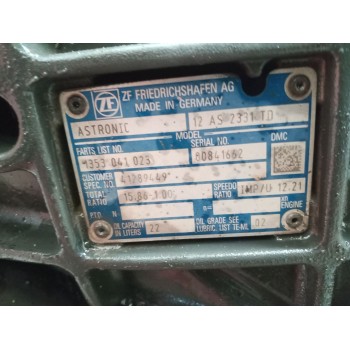 Recambio de caja cambios para iveco stralis (as) 10.3 diesel referencia OEM IAM 12AS2331TD 41289449 1353041023