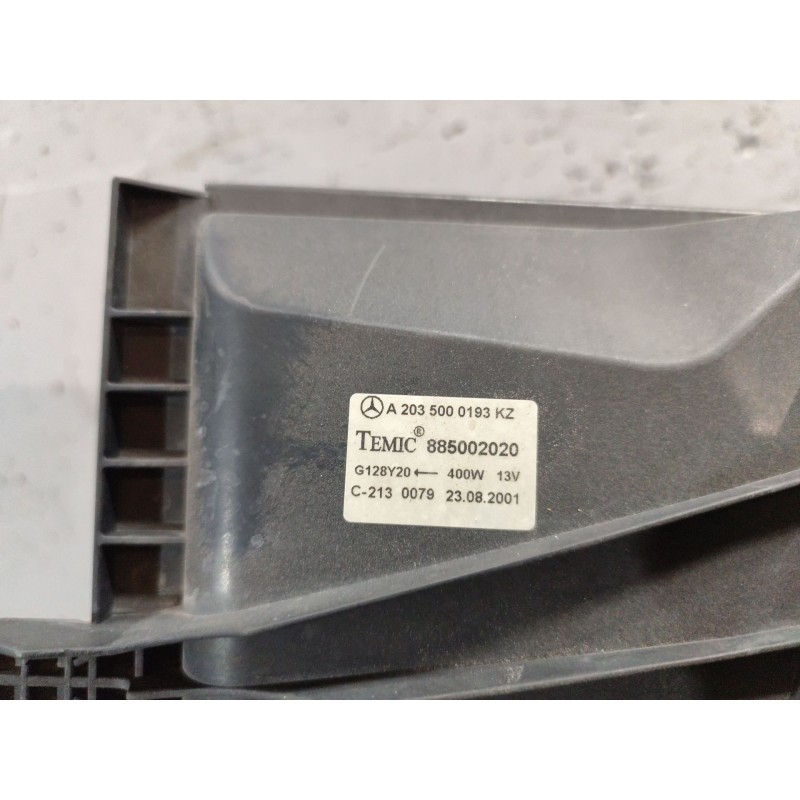 Recambio de electroventilador para mercedes-benz clase c (w203) berlina 2.2 cdi cat referencia OEM IAM A2035000183KZ - Granate 3