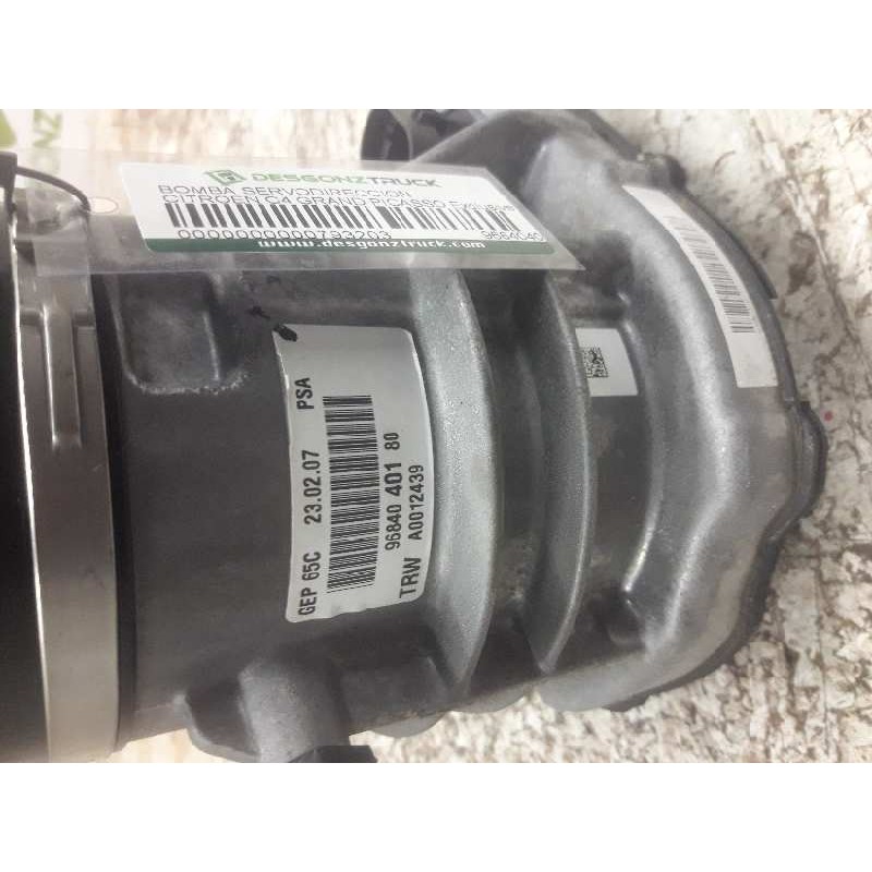 Recambio de bomba direccion para citroën c4 grand picasso exclusive referencia OEM IAM 9684040180 A0012439 - Gris 2