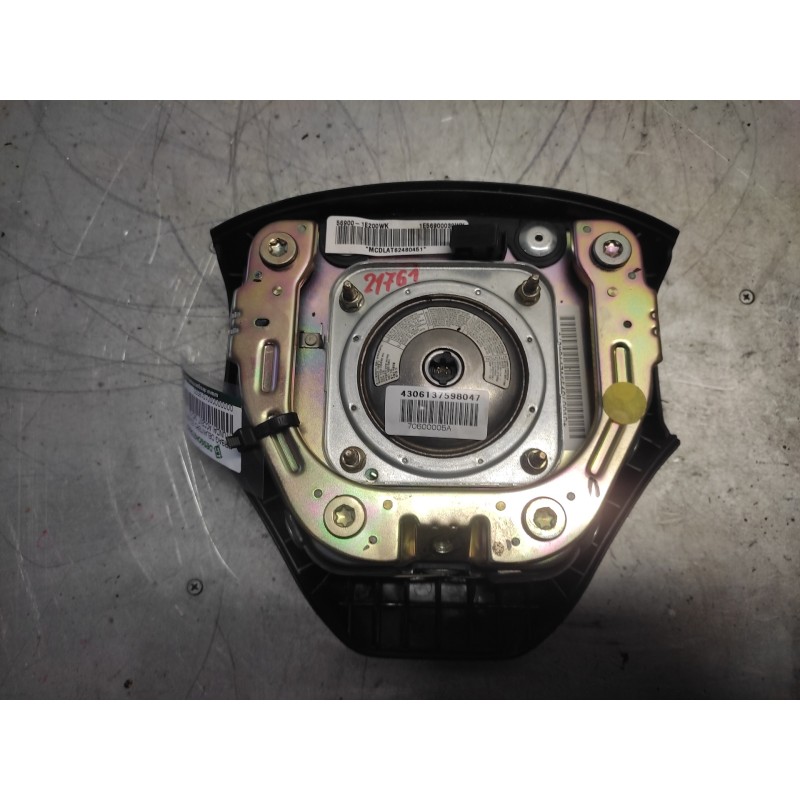 Recambio de airbag delantero izquierdo para hyundai accent (mc) gl referencia OEM IAM 569001E200WK - Blanco 2