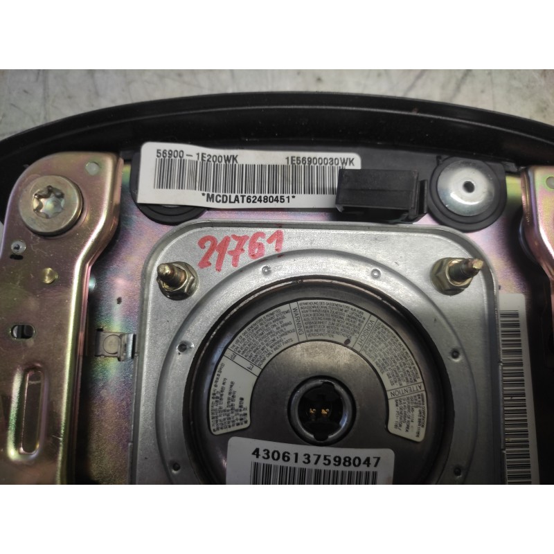 Recambio de airbag delantero izquierdo para hyundai accent (mc) gl referencia OEM IAM 569001E200WK - Blanco 3