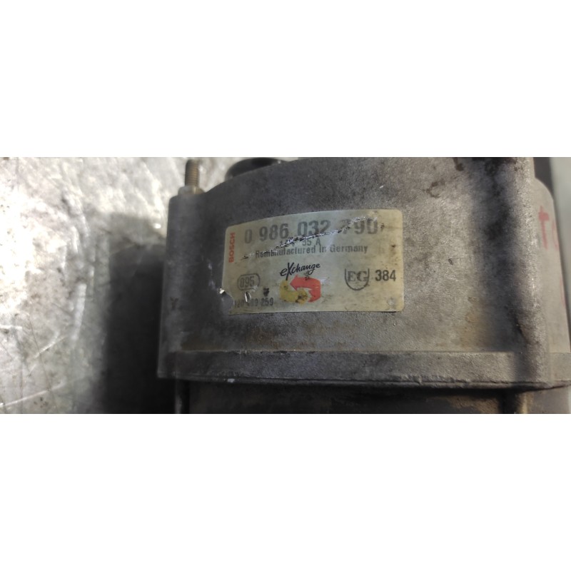 Recambio de alternador para peugeot 205 berlina 1.8 d mito referencia OEM IAM 0986032790 3