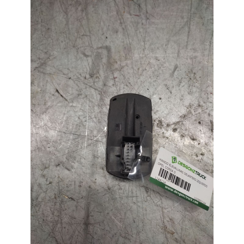 Recambio de mando elevalunas delantero izquierdo para opel corsa d selective referencia OEM IAM 13258521AA - Blanco 2