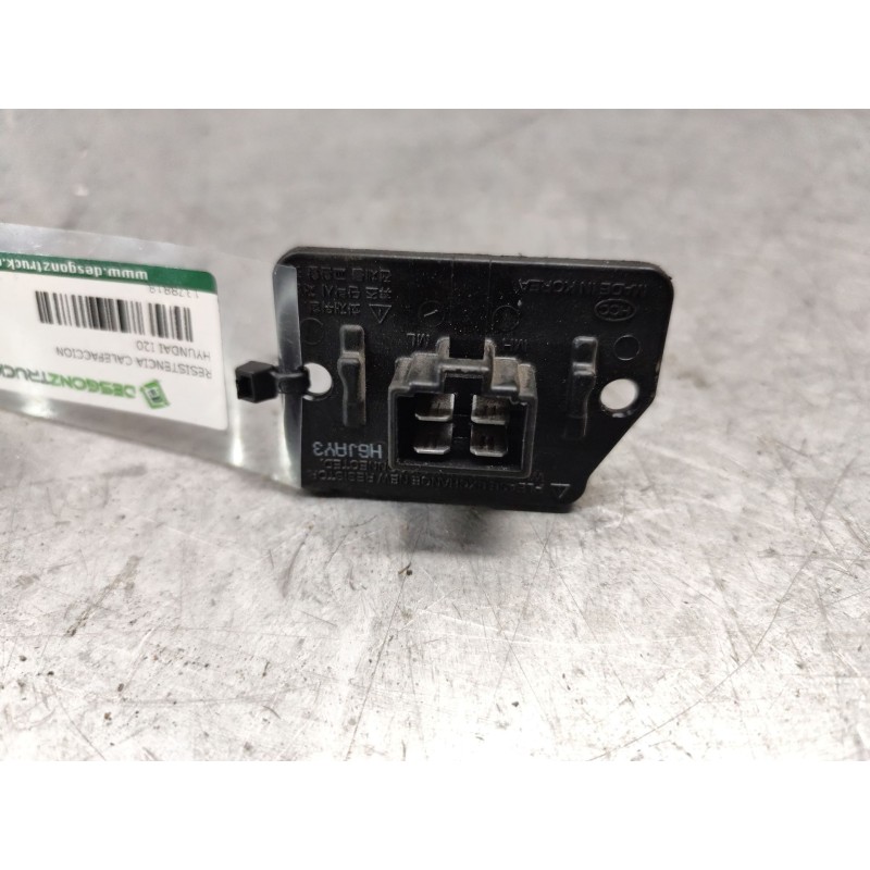 Recambio de resistencia calefaccion para hyundai i20 city s referencia OEM IAM  4 PINS - Gris 2