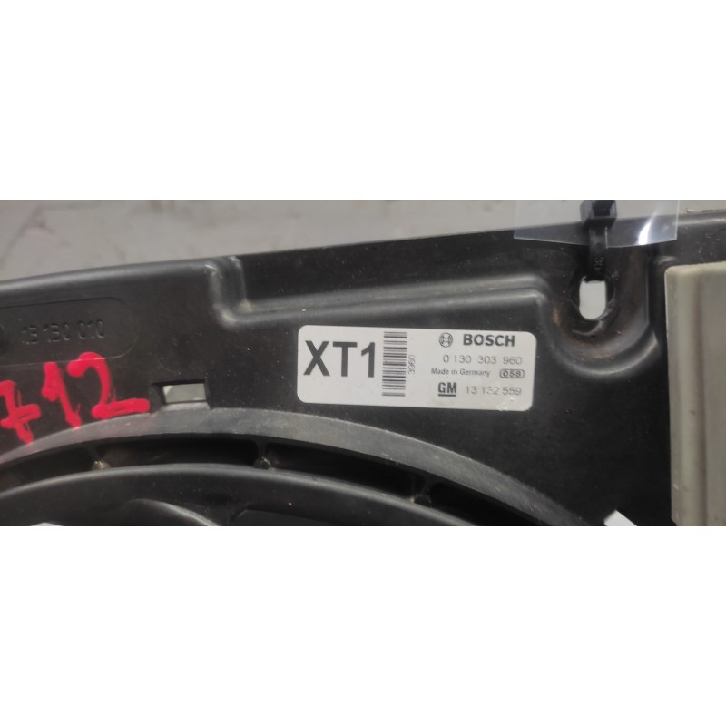Recambio de electroventilador para opel zafira b cosmo referencia OEM IAM 0130303960 13132559 - Negro 2