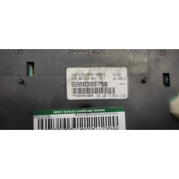 Recambio de cuadro instrumentos para renault laguna ii (bg0) expression referencia OEM IAM 8200399758  