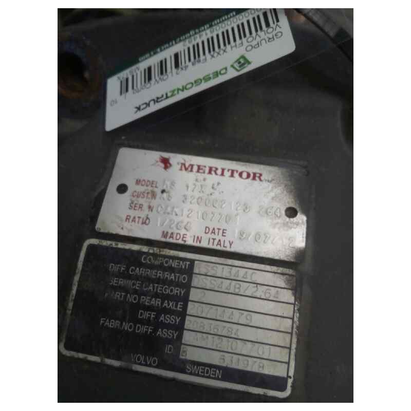 Recambio de grupo para volvo fh 500 fsa 4x2 low corto referencia OEM IAM MS17X RSS1344C 1/264 - Blanco 2