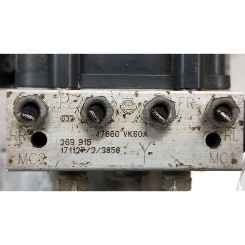 Recambio de abs para nissan nv200 furgoneta 1.5 dci 90 (m20, m20m) referencia OEM IAM 47660VK60A - Blanco 7