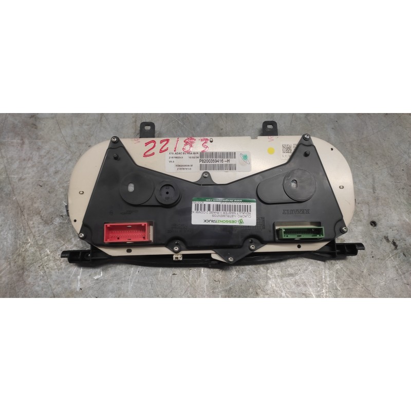 Recambio de cuadro instrumentos para renault master ii phase 2 combi kombi 2,8t l1 6pl. referencia OEM IAM 8200359416H NS8250636 - Blanco 2