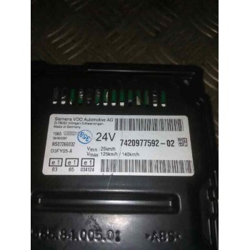 Recambio de cuadro instrumentos para renault magnum ab 2005 12.8 diesel referencia OEM IAM 7420977592  