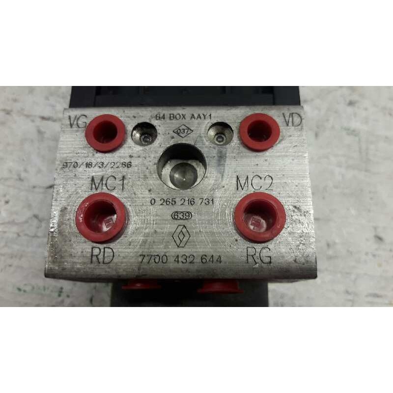 Recambio de abs para renault megane i fase 2 berlina (ba0) 1.9 d authentique referencia OEM IAM 7700432644 0265216731 - Gris 6