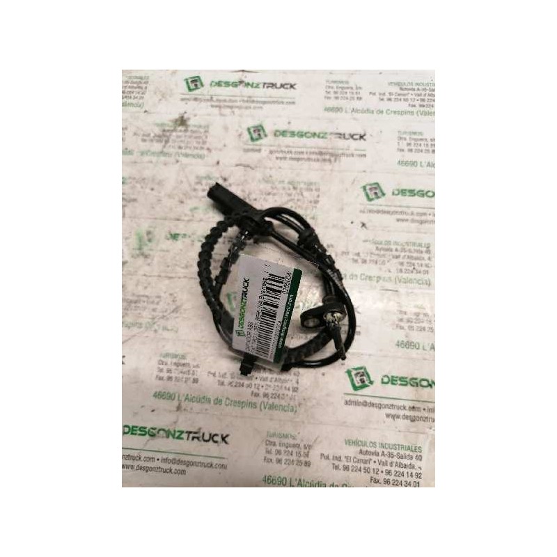 Recambio de captador abs para fiat tipo hatchback (356_, 357_) 1.3 d (356hxh1a) referencia OEM IAM 0265004178 2 PINS TRASERO DER