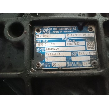Recambio de caja cambios para iveco stralis (as) 12.9 diesel referencia OEM IAM 12AS2331TD 41289449 1353041023