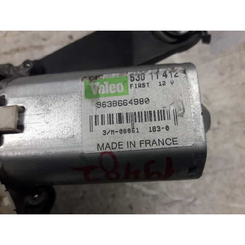 Recambio de motor limpia trasero para peugeot 206 berlina xr referencia OEM IAM 9638664980 2