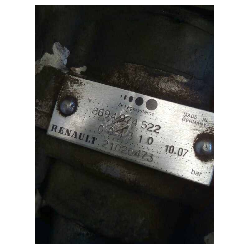 Recambio de bomba direccion para renault premium route 2006 fas 4x2 larga distancia referencia OEM IAM 21020473 8694974522 00431