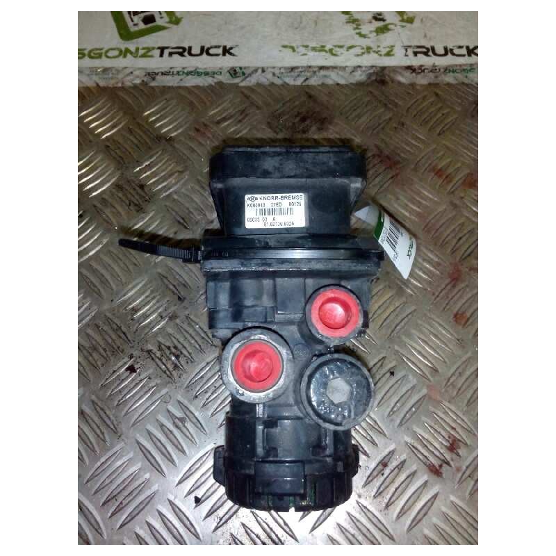 Recambio de valvula aire para man tg - a 18.480 fg / bb (e3/e4) l referencia OEM IAM 81521066025 K000913 VALVULA EBS - Blanco
