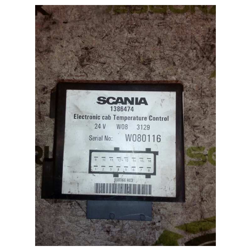 Recambio de modulo electronico para scania serie 4 (p/r 144 l) fsa 460 (4x2) e2 corto cr 13 / 14 b referencia OEM IAM 1386474 W0 - Blanco