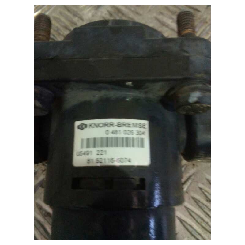 Recambio de valvula aire para man tg - a 18.480 fg / bb (e3/e4) l referencia OEM IAM 81521166074 0481026304 VALVULA RELE - Blanco 2