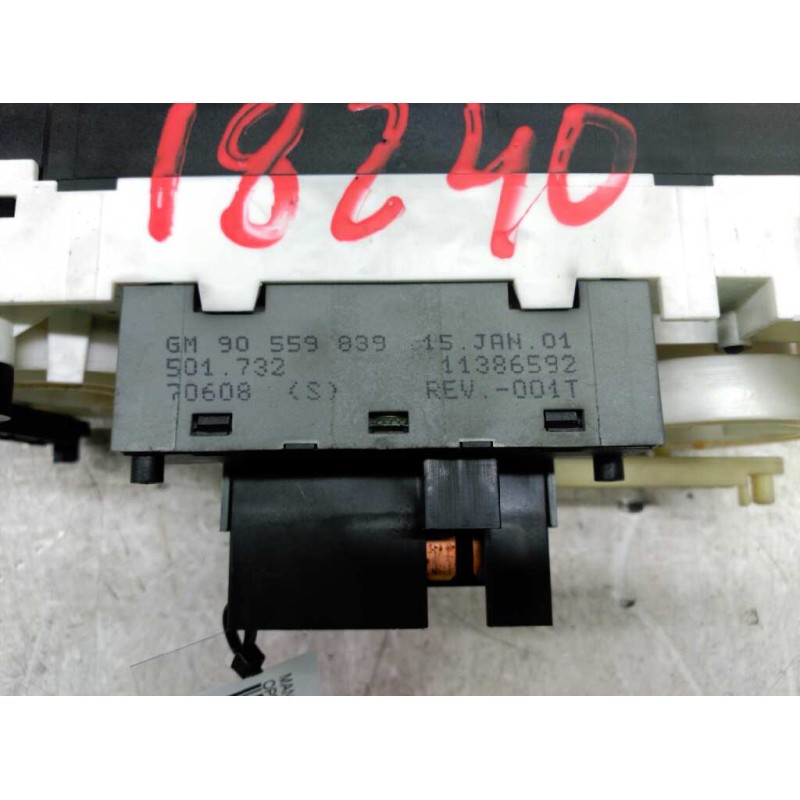 Recambio de mando calefaccion / aire acondicionado para opel zafira a blue line referencia OEM IAM 90559839 1822021 - Azul 2