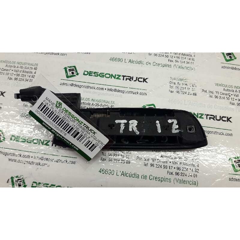 Recambio de maneta exterior trasera izquierda para fiat punto berl. (176) 75 elx referencia OEM IAM - Blanco 2
