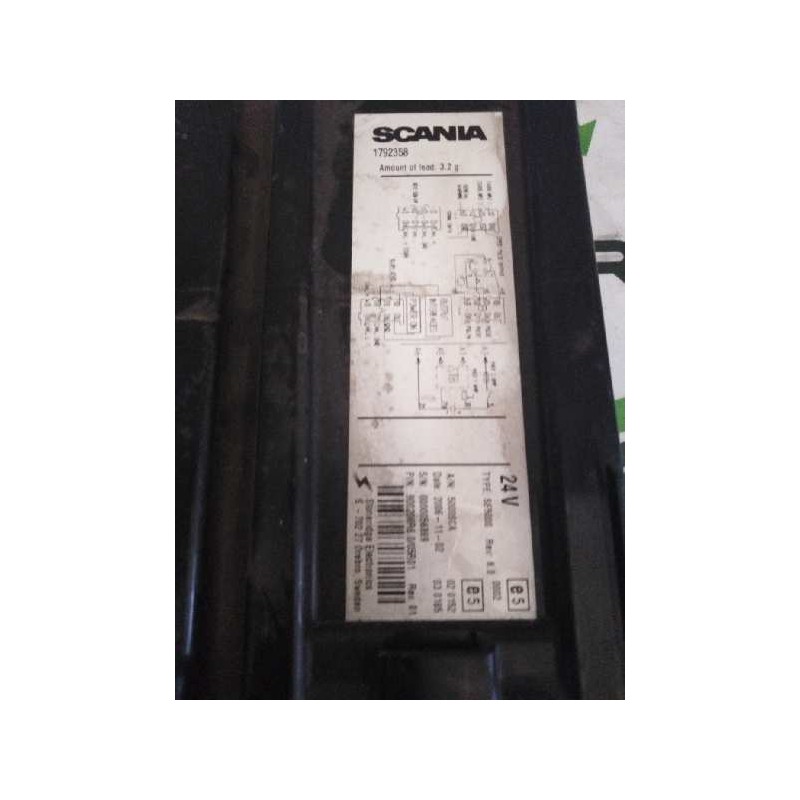 Recambio de tacografo para scania serie p/g/r (l-clase) 12.7 diesel referencia OEM IAM SE5000 1792358 - Blanco 2