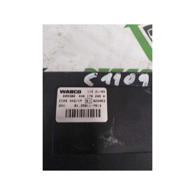 Recambio de modulo electronico para man tg - a 18.430 fg / bb (e3/e4) xl referencia OEM IAM 81258117013 4461702090 CENTRALITA EC - Amarillo 2