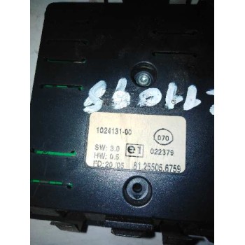 Recambio de mando radio para man tg - a 18.xxx fg / bb   (e3/e4) xl referencia OEM IAM 81255056759  