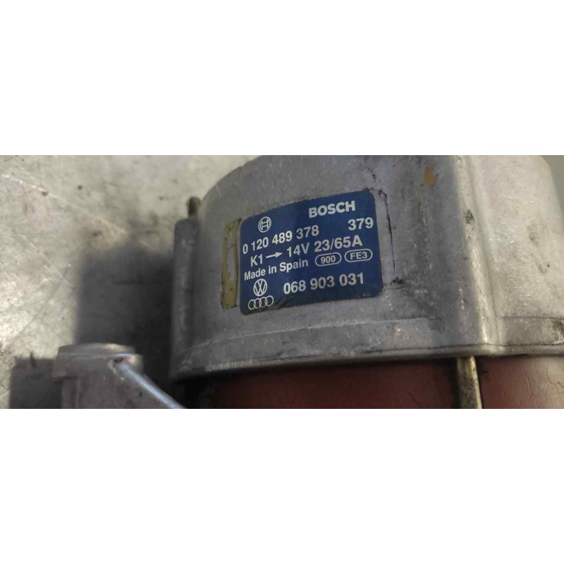 Recambio de alternador para volkswagen golf iii berlina (1h1) 1.9 diesel referencia OEM IAM 068903031 0120489378 14V 23/65A BOSC 4