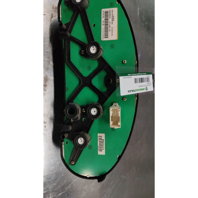Recambio de cuadro instrumentos para peugeot 206 berlina x-line referencia OEM IAM 9648836680 - Plata 4
