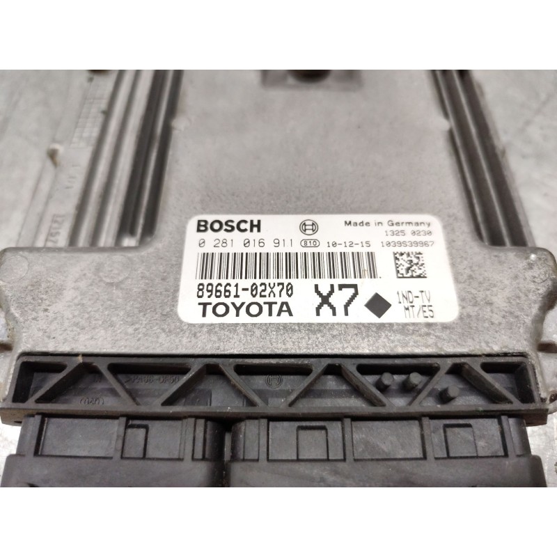 Recambio de centralita motor uce para toyota auris active referencia OEM IAM 0281016911 8966102X70 1039S39967 - Blanco 4