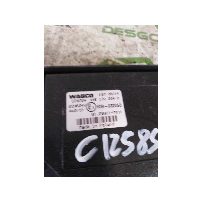 Recambio de modulo electronico para man tgx 18.440 fg / 4x2 bl xl referencia OEM IAM 81258117031 4461702240 CENTRALITA ECAS - Amarillo 2
