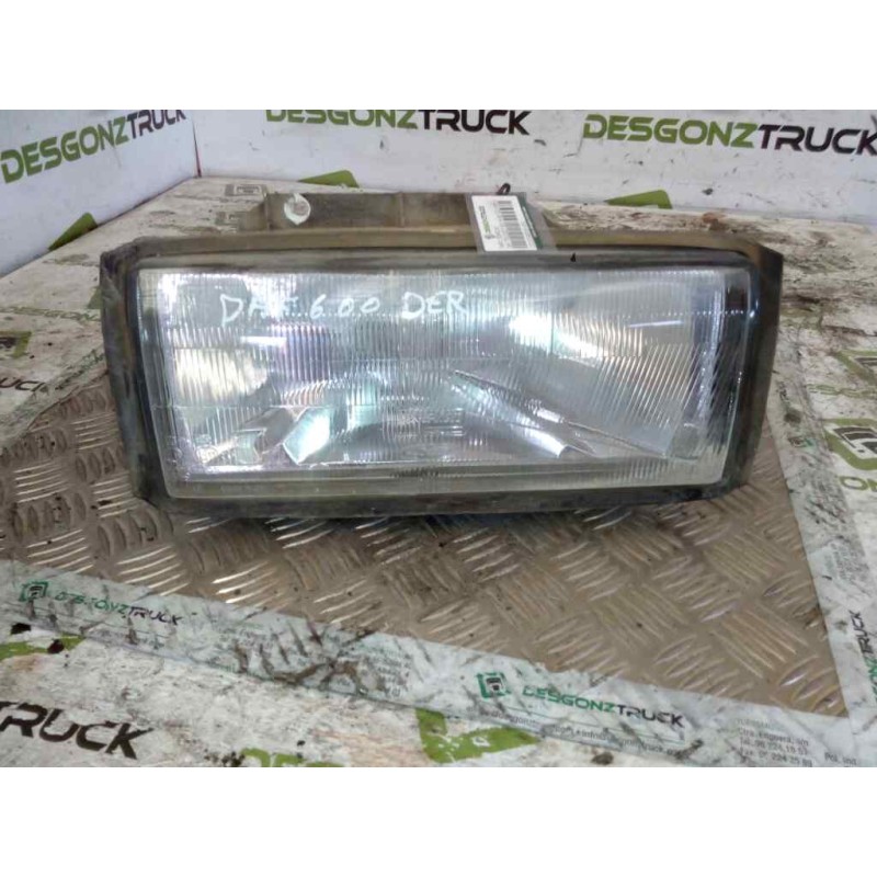 Recambio de faro derecho para daf trucks f 600 fa 600 cd (116cv) referencia OEM IAM   