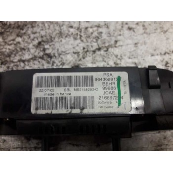 Recambio de mando climatizador para peugeot 307 (s1) xs referencia OEM IAM 96430991XT 216697294 
