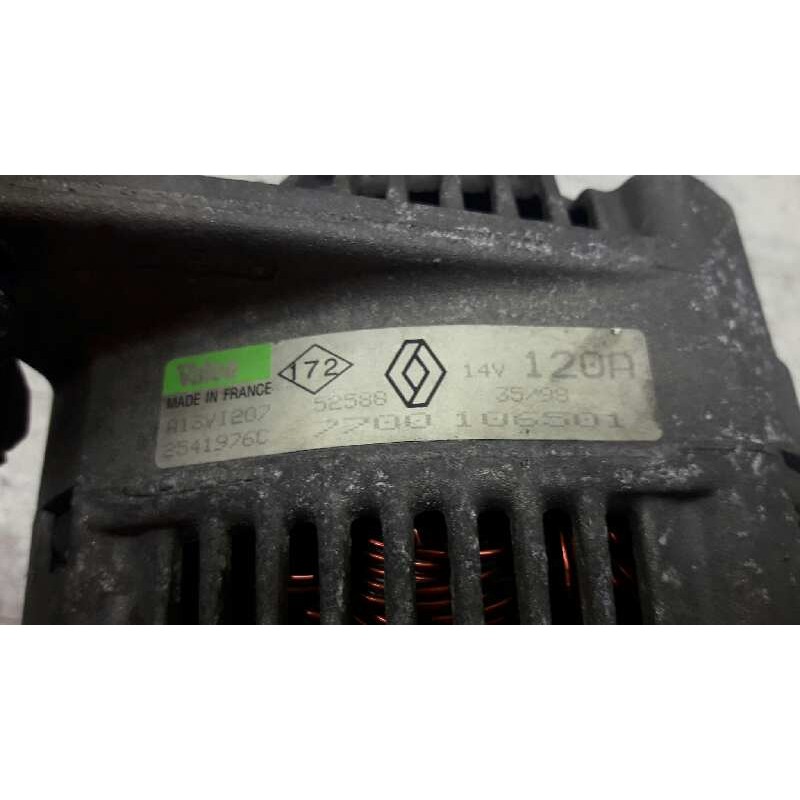 Recambio de alternador para renault laguna (b56) 1.9 dti referencia OEM IAM 7700106501 VALEO - Gris 5