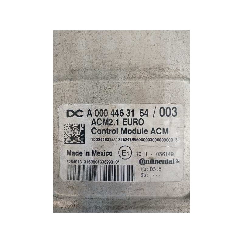 Recambio de modulo electronico para mercedes-benz actros bm 963 2-achser referencia OEM IAM A0004463154  CENTRALITA ACM - Blanco 3